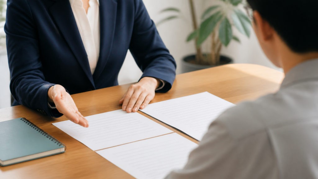 相談内容を整理するための打ち合わせ